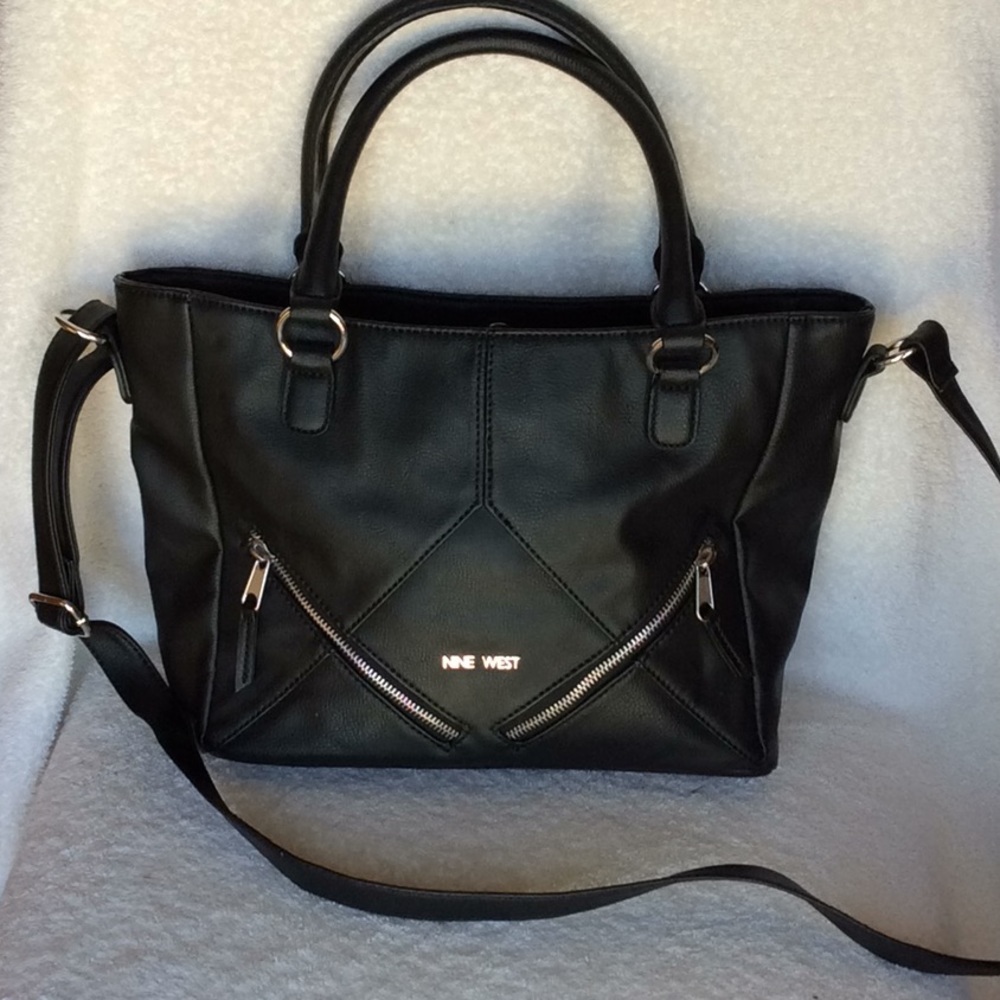 Black Nine West Crossbody Purse